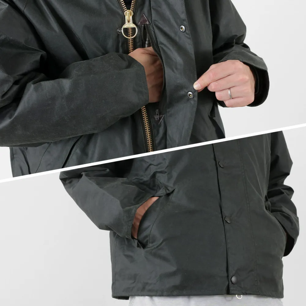BARBOUR Jackets^/ Oversized Transport Wax Jacket