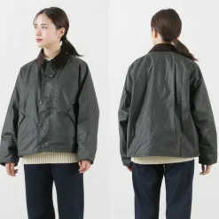 BARBOUR Jackets^/ Oversized Transport Wax Jacket