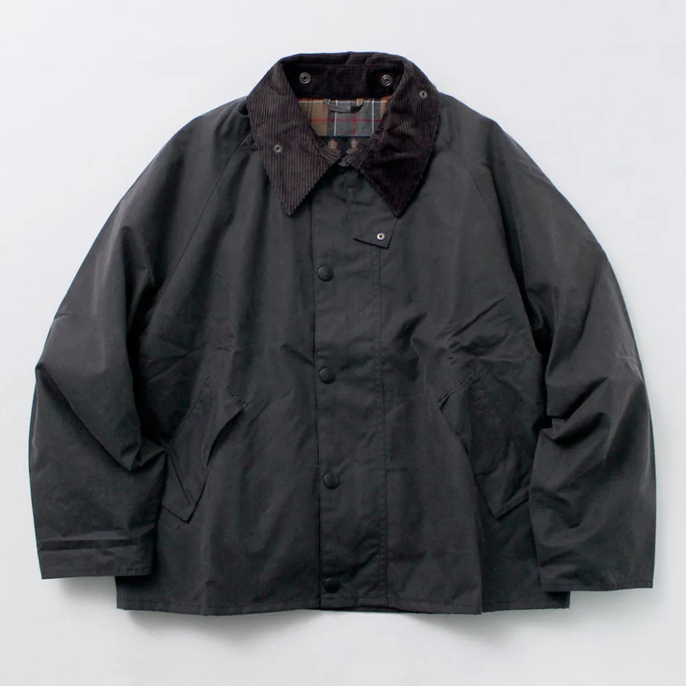 BARBOUR Jackets^/ Oversized Transport Wax Jacket