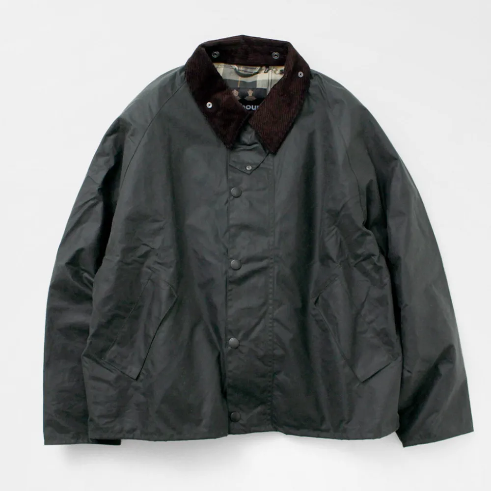 BARBOUR Jackets^/ Oversized Transport Wax Jacket