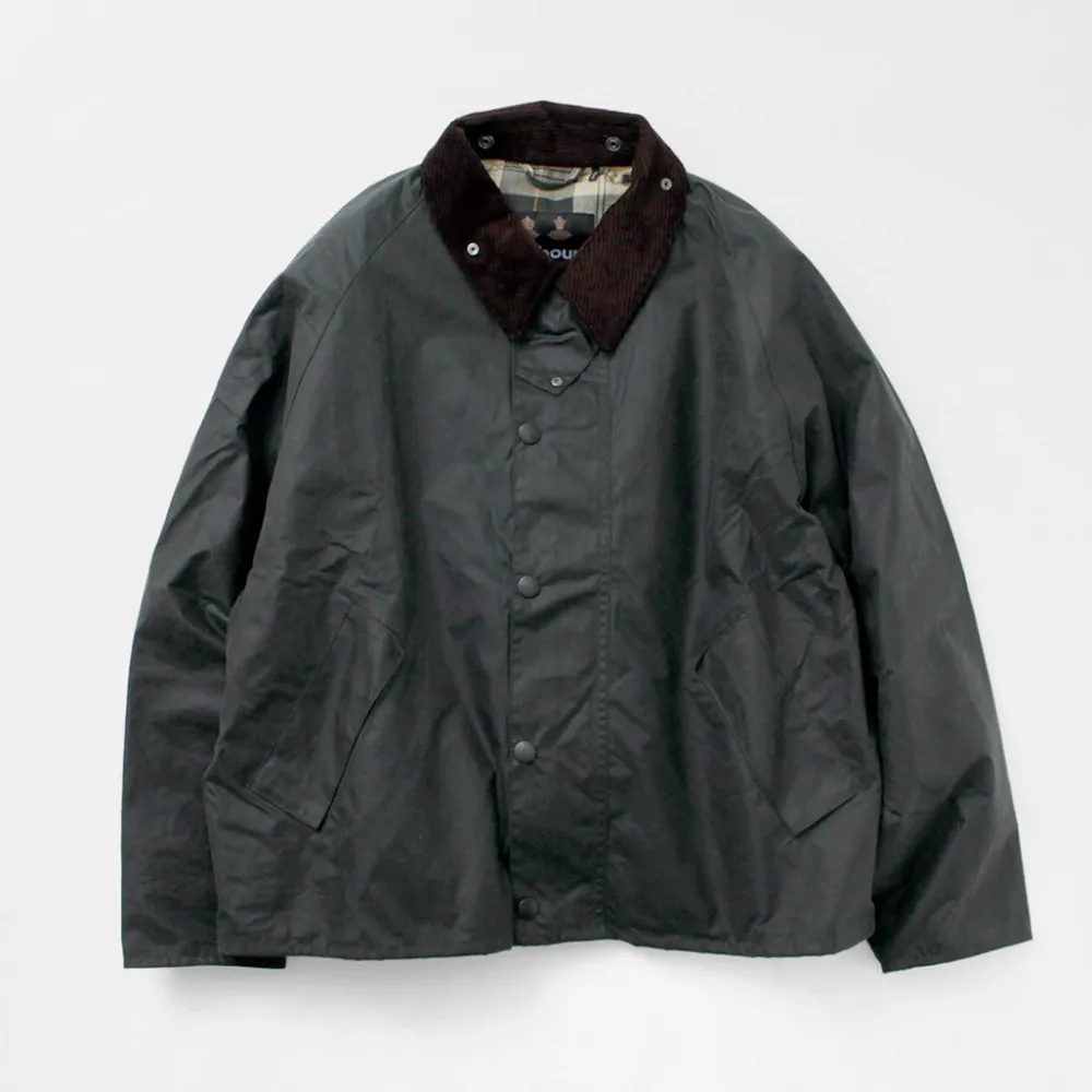 BARBOUR Jackets^/ Oversized Transport Wax Jacket