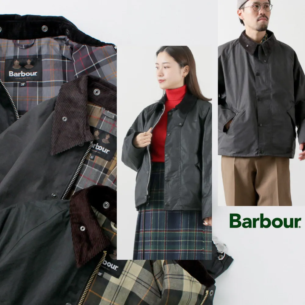 BARBOUR Jackets^/ Oversized Transport Wax Jacket