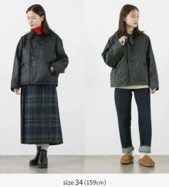BARBOUR Jackets^/ Oversized Transport Wax Jacket
