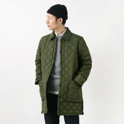 BARBOUR Jackets^/ Ritzdale long nylon quilted jacket
