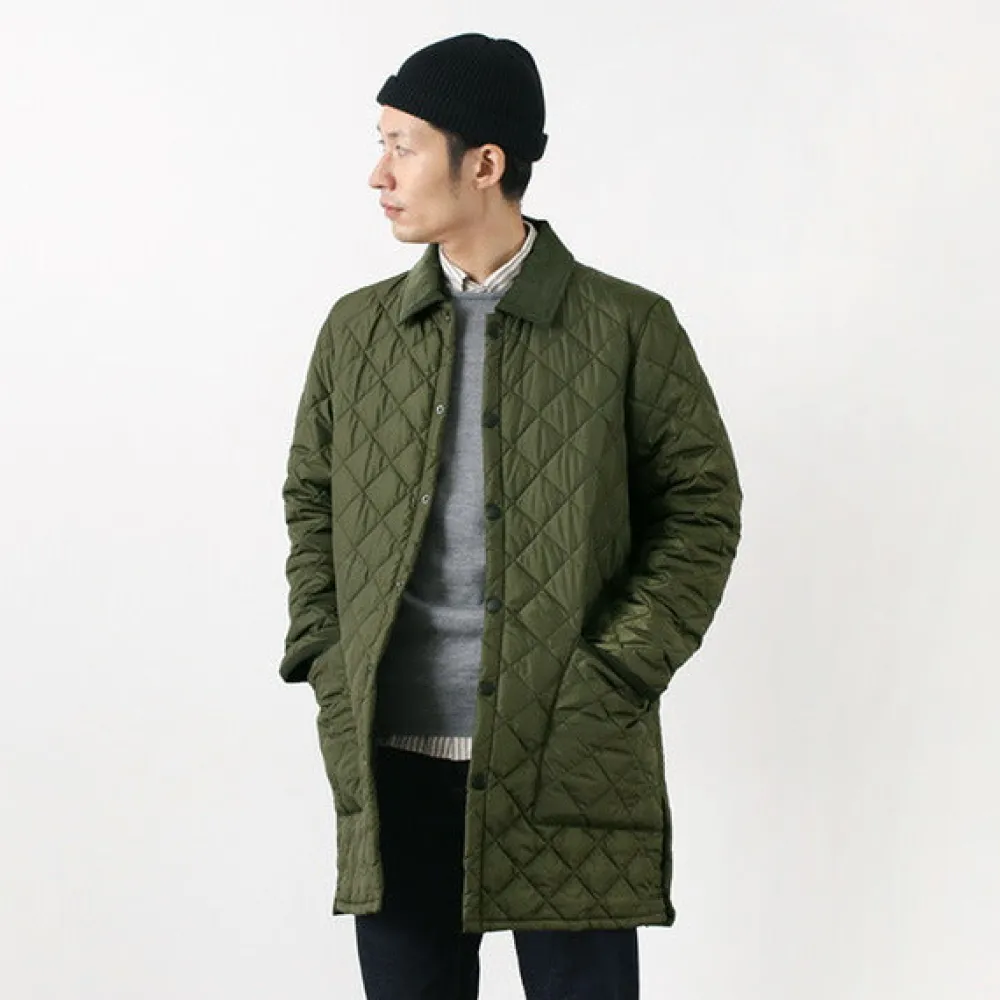 BARBOUR Jackets^/ Ritzdale long nylon quilted jacket