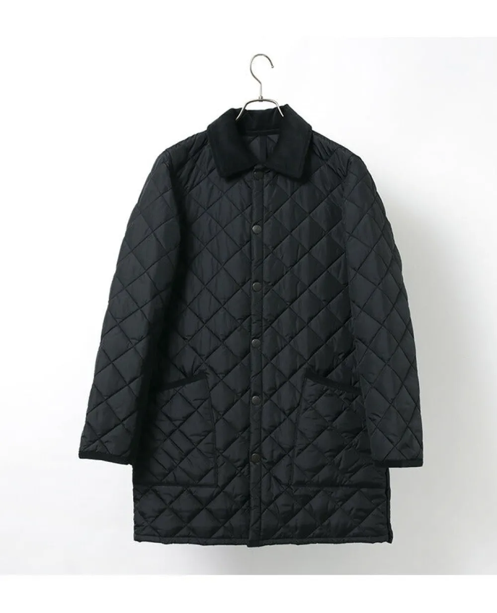 BARBOUR Jackets^/ Ritzdale long nylon quilted jacket
