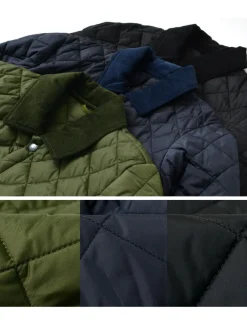 BARBOUR Jackets^/ Ritzdale long nylon quilted jacket