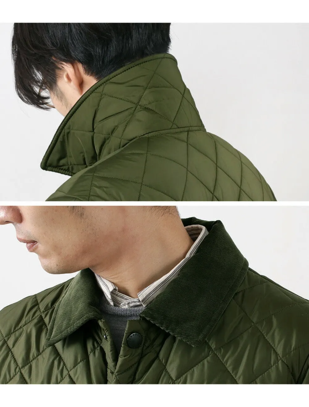 BARBOUR Jackets^/ Ritzdale long nylon quilted jacket