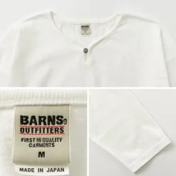 BARNS T-Shirts^/ Big Cozun knitiing Concho Long Sleeve T-Shirt