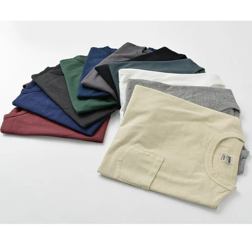 BARNS T-Shirts^/ BR-1100 Hanging jersey S/S Crew neck