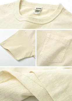 BARNS T-Shirts^/ BR-1100 Hanging jersey S/S Crew neck