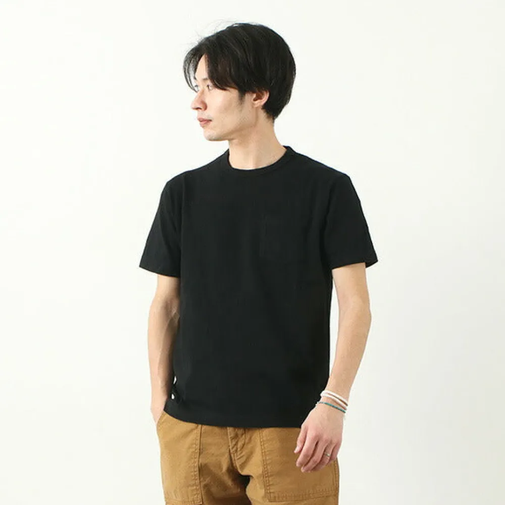 BARNS T-Shirts^/ BR-1100 Hanging jersey S/S Crew neck