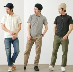 BARNS T-Shirts^/ BR-1006 Hanging Jersey Short Sleeve Polo Shirt