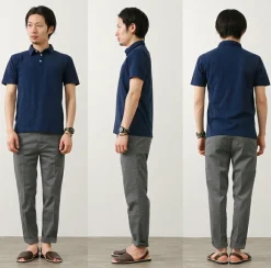 BARNS T-Shirts^/ BR-1006 Hanging Jersey Short Sleeve Polo Shirt