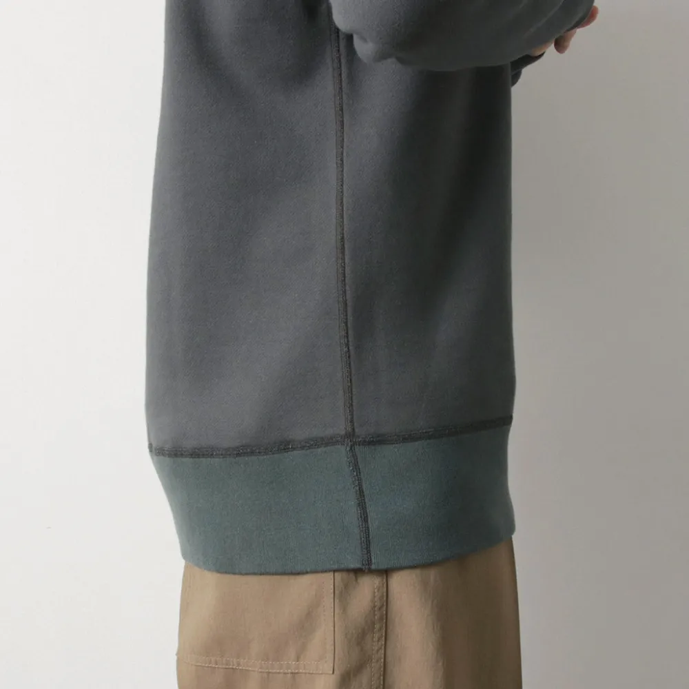 BARNS Sweatshirts^/ Cozun Gusset Crew Neck Sweatshirt