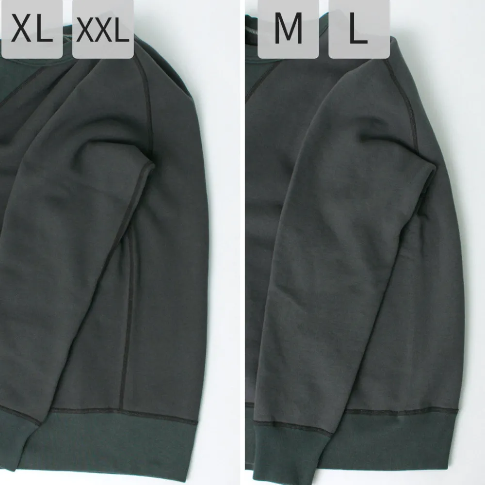 BARNS Sweatshirts^/ Cozun Gusset Crew Neck Sweatshirt
