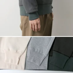 BARNS Sweatshirts^/ Cozun Gusset Crew Neck Sweatshirt