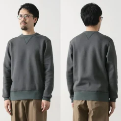 BARNS Sweatshirts^/ Cozun Gusset Crew Neck Sweatshirt