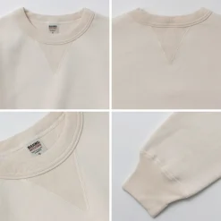 BARNS Sweatshirts^/ Cozun Gusset Crew Neck Sweatshirt