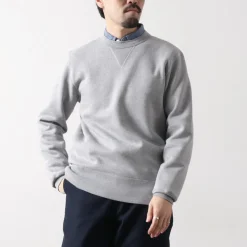 BARNS Sweatshirts^/ Cozun Gusset Crew Neck Sweatshirt