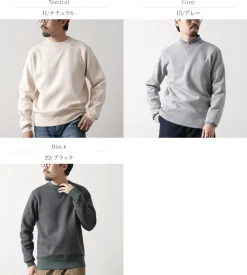 BARNS Sweatshirts^/ Cozun Gusset Crew Neck Sweatshirt