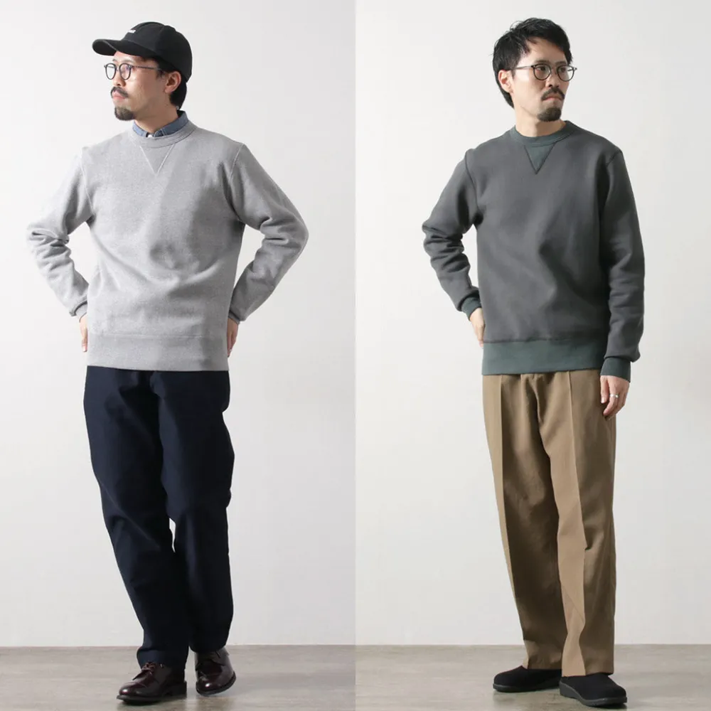 BARNS Sweatshirts^/ Cozun Gusset Crew Neck Sweatshirt