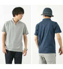 BARNS T-Shirts^/ Cozun Knit Vintage Skipper Polo Shirt