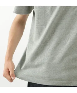 BARNS T-Shirts^/ Cozun knitted vintage gusset short sleeve crew neck T-shirt