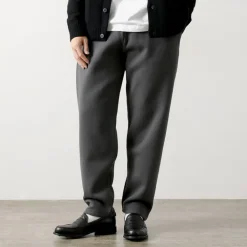 BARNS Trousers^/ Cozun Wide Tapered Pants