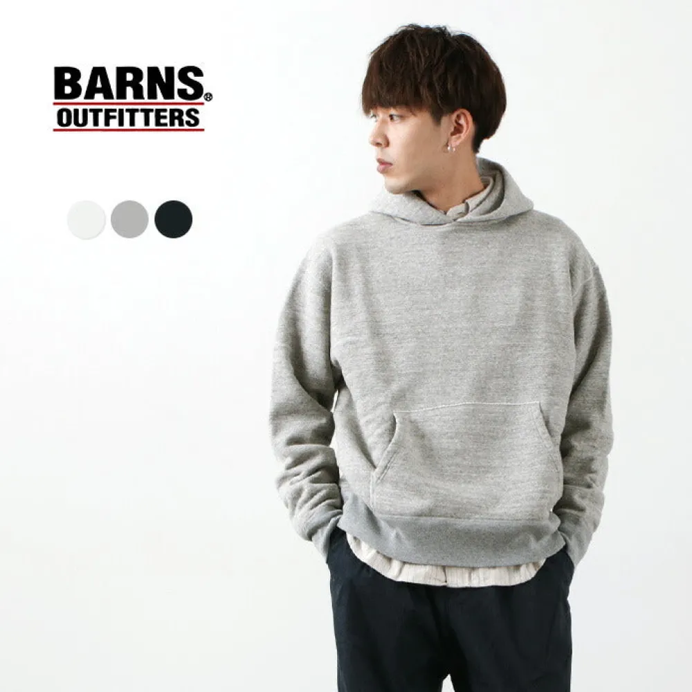 BARNS Sweatshirts^/ Hanging Knit Wide Hoodie