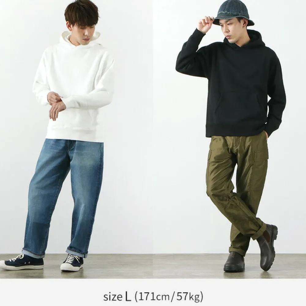 BARNS Sweatshirts^/ Hanging Knit Wide Hoodie