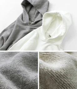 BARNS Sweatshirts^/ Hanging Knit Wide Hoodie