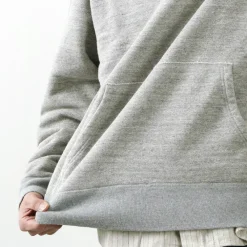 BARNS Sweatshirts^/ Hanging Knit Wide Hoodie