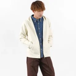 BARNS Sweatshirts^/ Hanging Knits Zip Parka Sweat