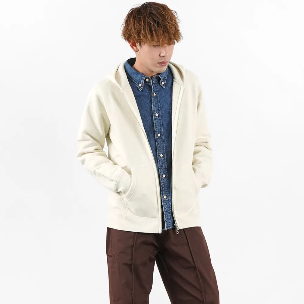 BARNS Sweatshirts^/ Hanging Knits Zip Parka Sweat