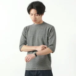 BARNS T-Shirts^/ Heavy spun milled fabric 6.5/10 sleeve T-shirt