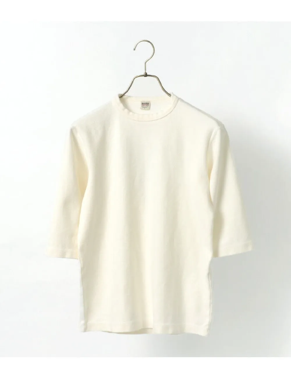 BARNS T-Shirts^/ Heavy spun milled fabric 6.5/10 sleeve T-shirt