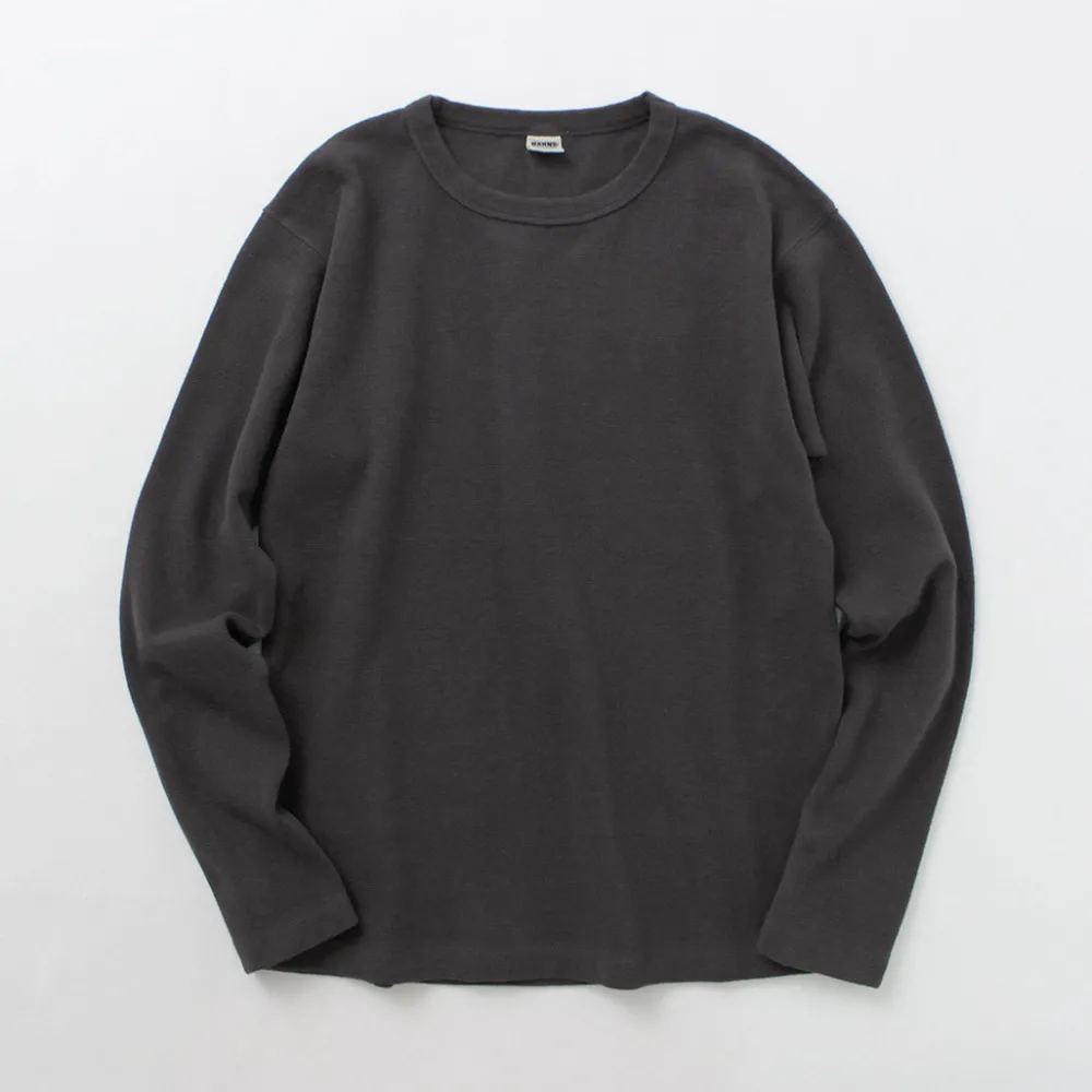 BARNS T-Shirts^/ Heavy Spun Milled Fabric Long Sleeve T-Shirt