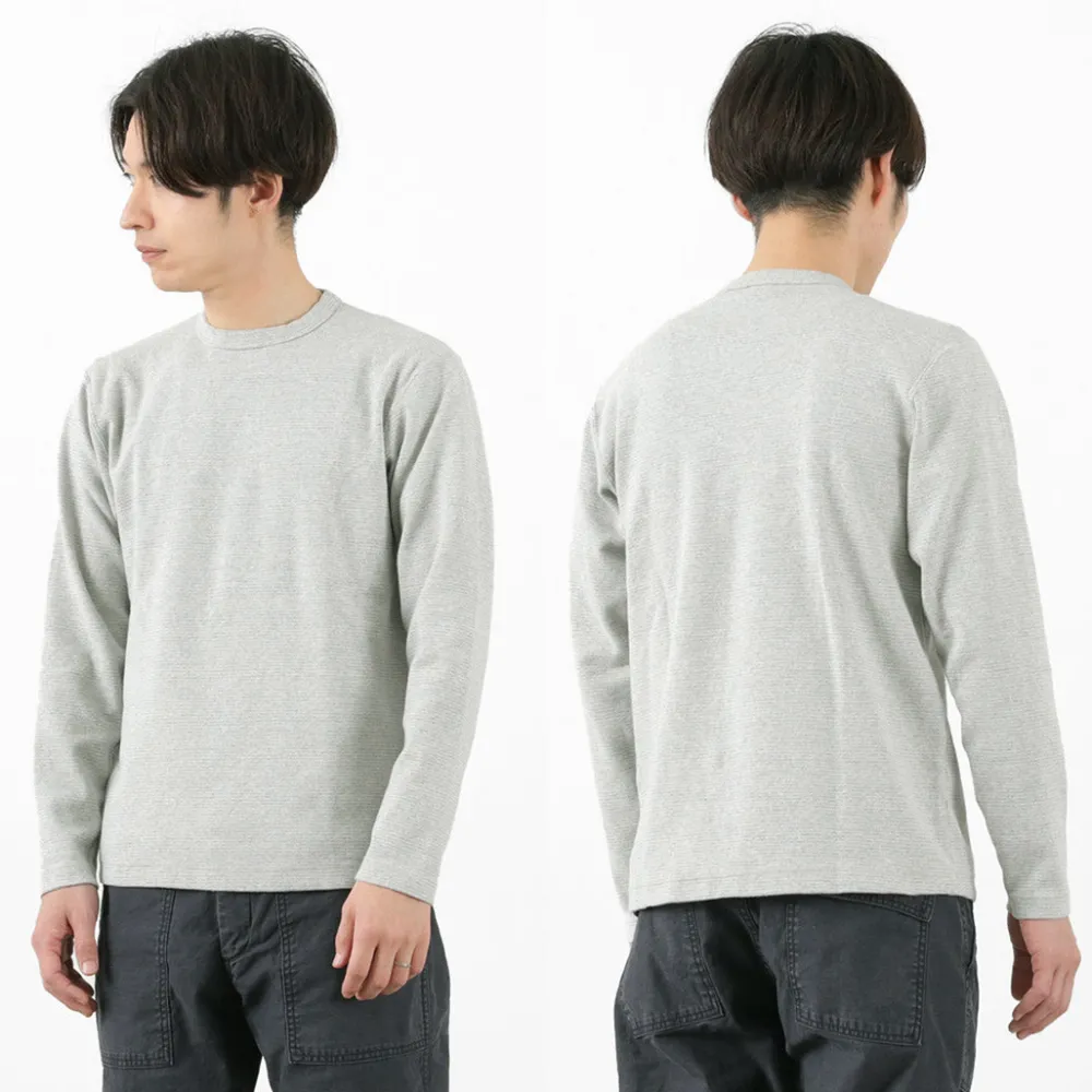 BARNS T-Shirts^/ Heavy Spun Milled Fabric Long Sleeve T-Shirt