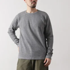 BARNS T-Shirts^/ Heavy Spun Milled Fabric Long Sleeve T-Shirt