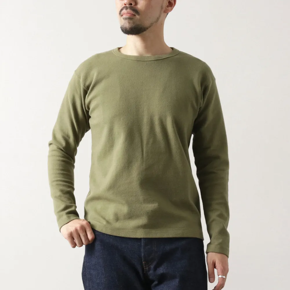 BARNS T-Shirts^/ Heavy Spun Milled Fabric Long Sleeve T-Shirt