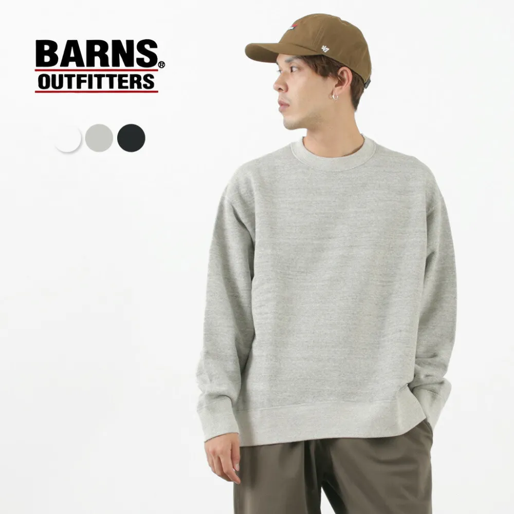 BARNS Sweatshirts^/ Loopwheel wide crew sweatshirt
