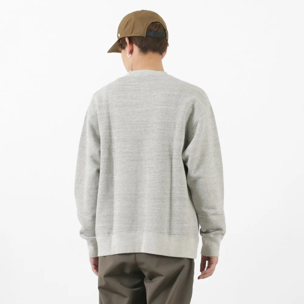 BARNS Sweatshirts^/ Loopwheel wide crew sweatshirt
