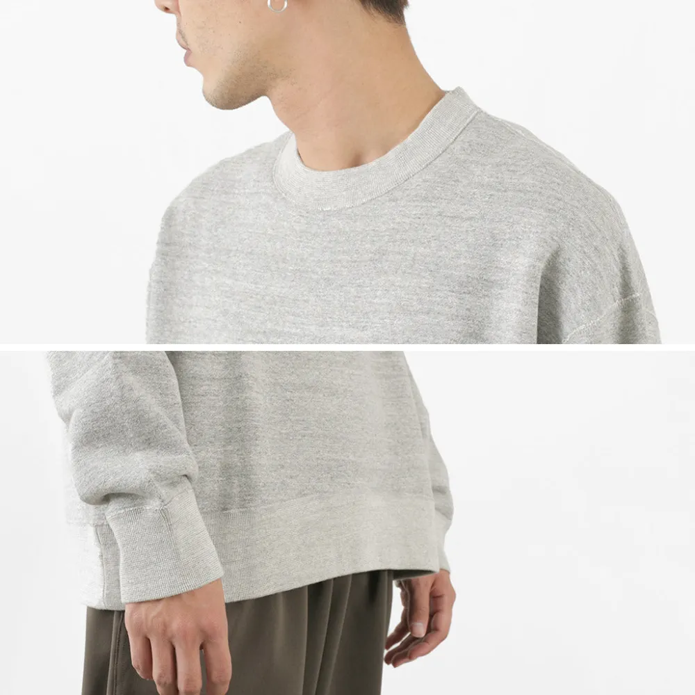 BARNS Sweatshirts^/ Loopwheel wide crew sweatshirt