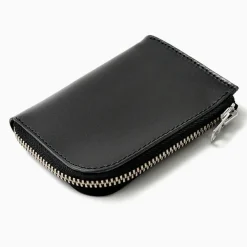 BARNS Wallets^/ L-shaped zipper mini wallet