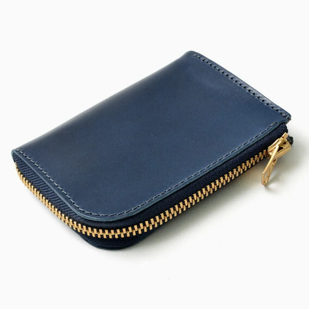 BARNS Wallets^/ L-shaped zipper mini wallet