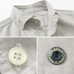 BARNS Shirts^/ Ox Long Sleeve Button Down Shirt