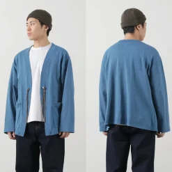 BARNS Cardigans^/ Relaxed Fit Cardigan indigo