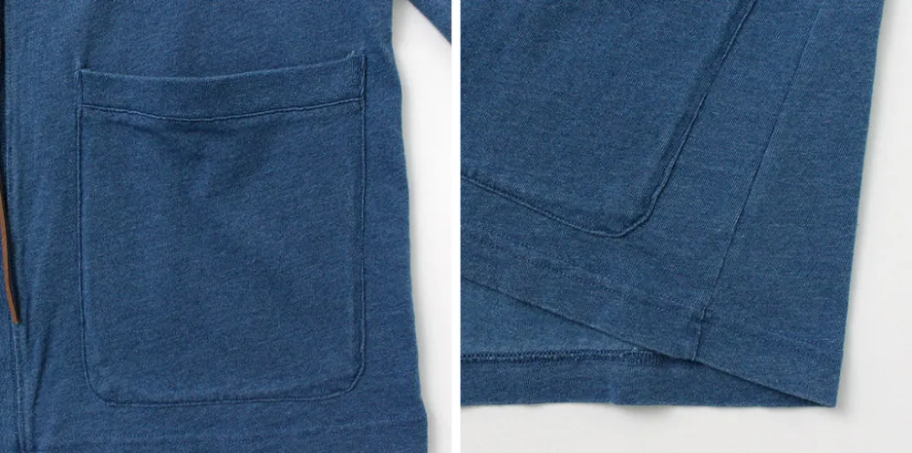 BARNS Cardigans^/ Relaxed Fit Cardigan indigo
