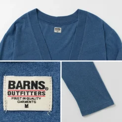 BARNS Cardigans^/ Relaxed Fit Cardigan indigo